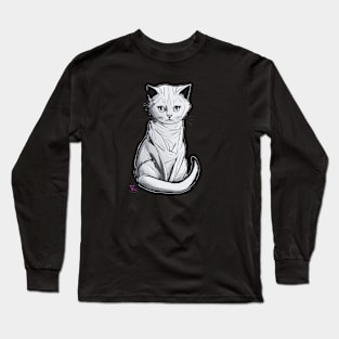 Cartoon Cat Long Sleeve T-Shirt